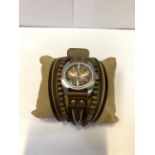 A LADIES KAHUNA WRIST WATCH, BOXED