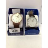 TWO BOXED STRATFORD WRIST WATCHES