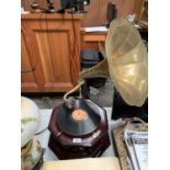 A VINTAGE HMV GRAMOPHONE