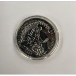 UK 2007 ?BRITANNIA? £2 , ONE OUNCE , FINE SILVER COIN , ENCAPSULATED