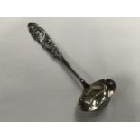 A CONTINENTAL .830 GRADE SILVER LADLE, WEIGHT 29.8G