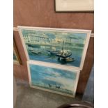 TWO DAVID SHEPHERD FRAMED PRINTS