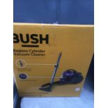 A BOXED BUSH BAGLESS CYLINDER VACUUM CLEANER IN WORKING ORDER