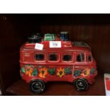 AN ANITA HARRIS CERAMIC VW CAMPER VAN MODEL