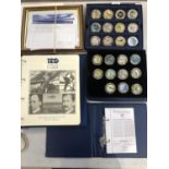 ?100 YEARS OF FLIGHT? A COLLECTION OF 23 ENCAPSULATED COMMEMORATIVES , WITH COA , PLUS A BINDER