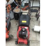 A CHAMPION 35 CLASSIC PETROL LAWNMOWER WITH GRASS BOX IN WORKING ORDER