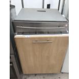 A NEFF INTEGRATED DISHWASHER AND A HEATER DRAWER IN WORKING ORDER