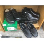 THREE PAIRS OF NEW MENS SHOES SIZE 7