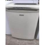 A HOTPOINT UNDER COUNTER FREEZER IN WORKING ORDER