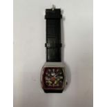 A GENTS MICKEY MOUSE DESIGN SEIKO AUTOMATIC WRIST WATCH