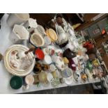 A HUGE COLLECTION OF ASSORTED CERAMICS