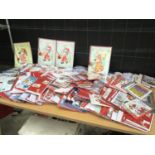 A LARGE QUANTITY OF CHRISTMAS CARDS