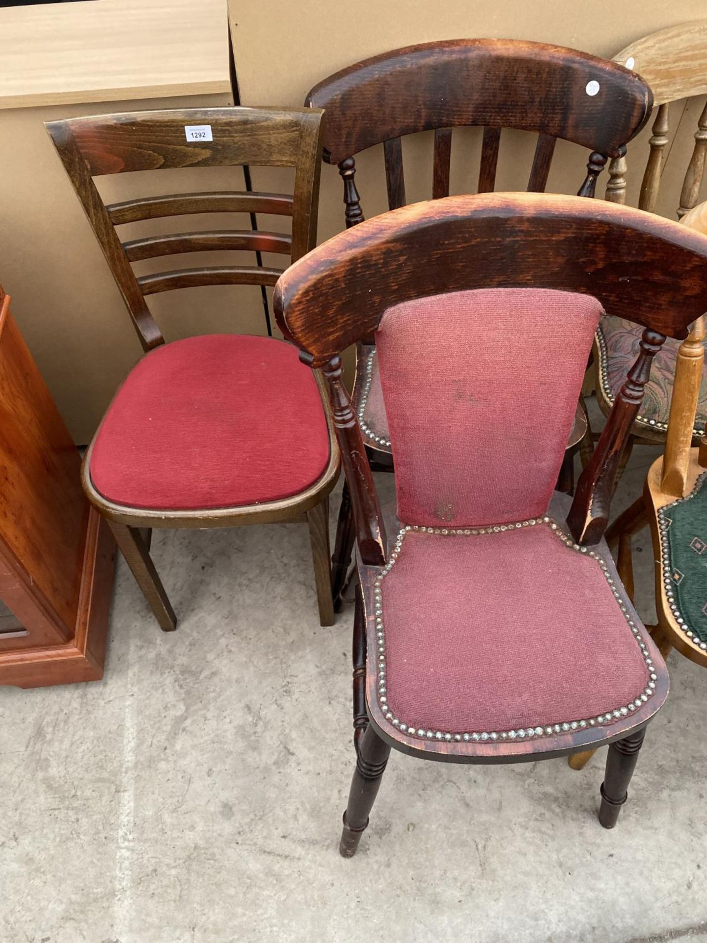 NINE VARIOUS DINING CHAIRS - Image 2 of 4