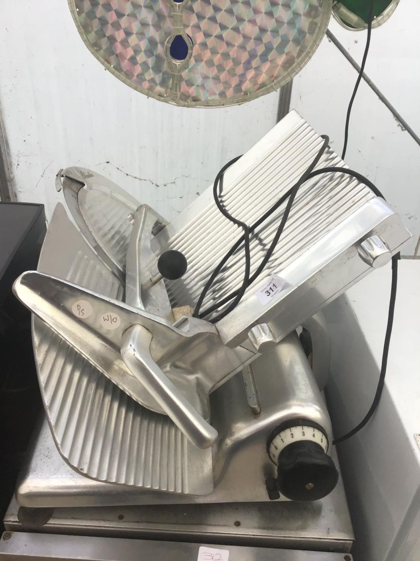 A BIZERBA MEAT SLICER IN WORKING ORDER