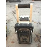 A MAKITA RADIO (NEEDS BATTERY)