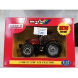 A BRITAINS 1:32 SCALE CASE 1H MXU 125 TRACTOR DIE CAST BOXED MODEL