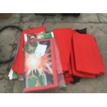 A LARGE QUANTITY OF CHRISTMAS BIKE WRAP BAGS