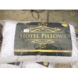 THREE PACKS OF HOTEL PILLOWS (TWO PILLOWS PER PACK)