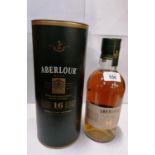1 BOTTLE - ABERLOUR HIGHLAND SCOTCH WHISKY, 16 YEARS OLD, DOUBLE CASK MATURED