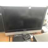 A PANASONIC 31 INCH TELEVISION WITH REMOTE CONTROL, DVD PLAYER ETC IN WORKING ORDER