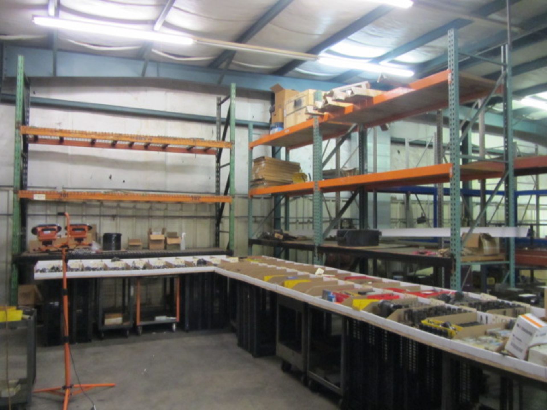 3 Sections of Pallet Racking