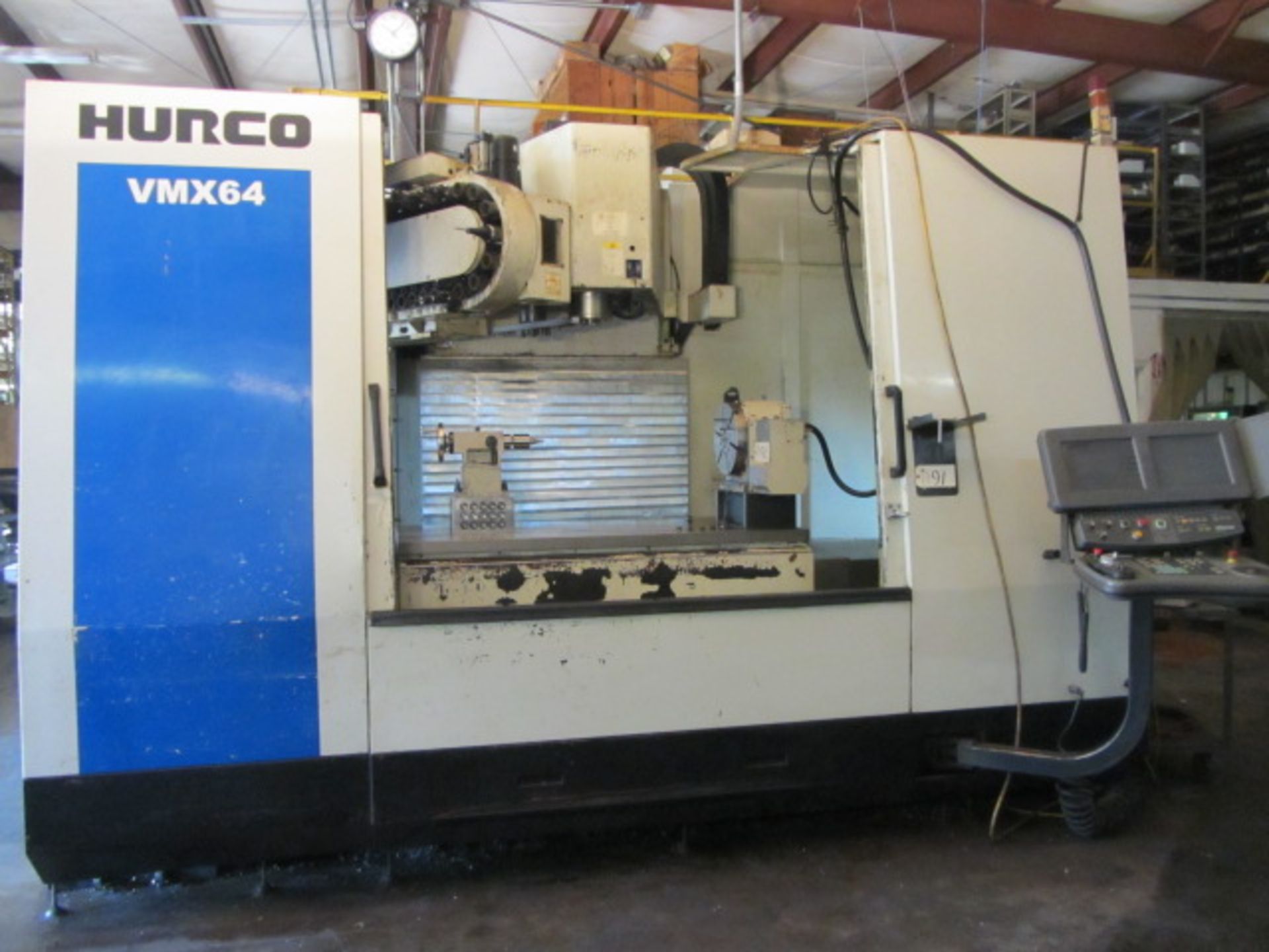 Hurco Model VMX 64-40 CNC Vertical Machining Center with 60'' x 36'' Table, 64'' X-Axis, 34'' Y- - Image 2 of 8
