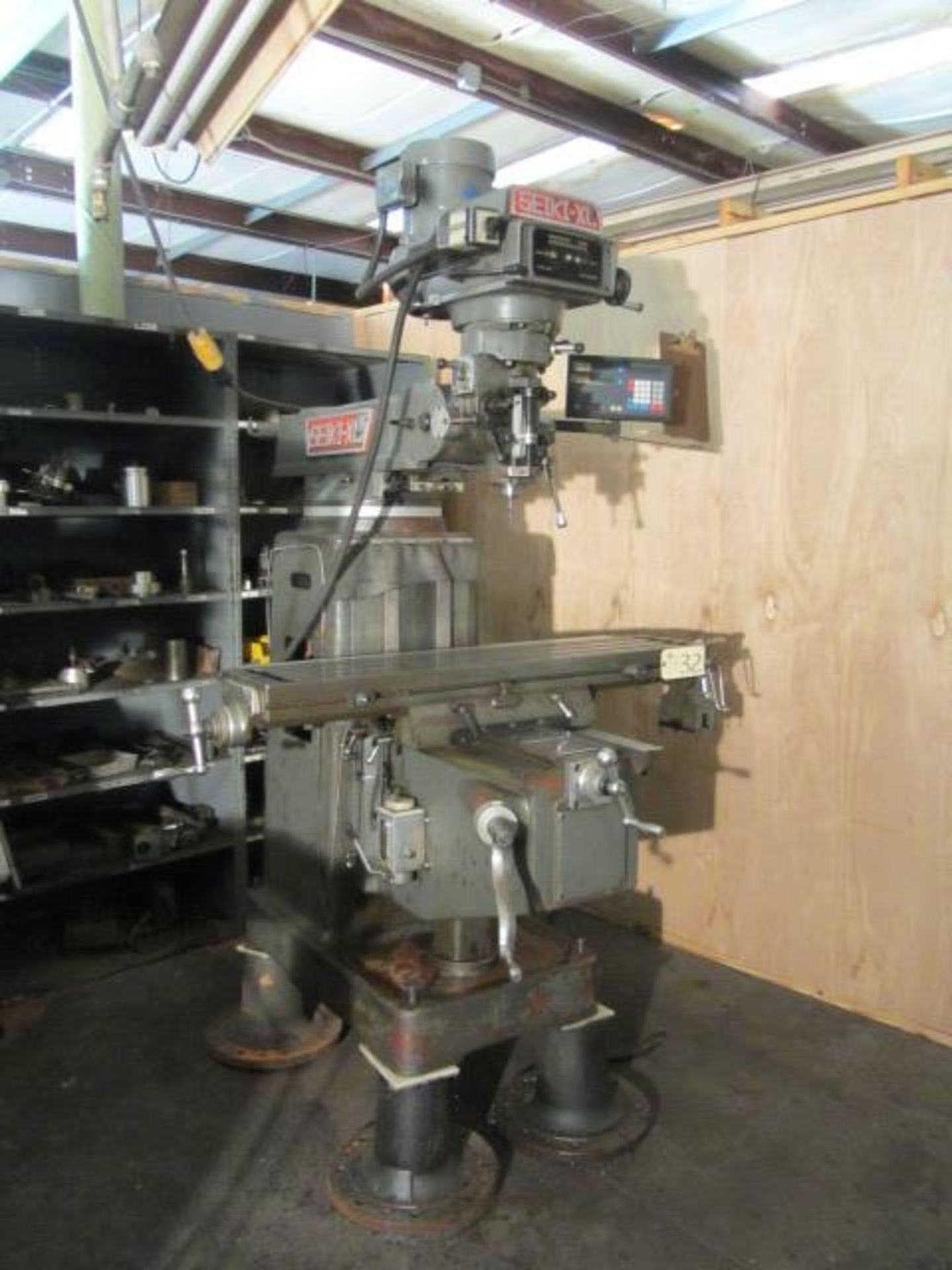 Seiki-XL Model 3VX Variable Speed Vertical Milling Machine with 10'' x 50'' Table, R-8 Variable - Image 2 of 5