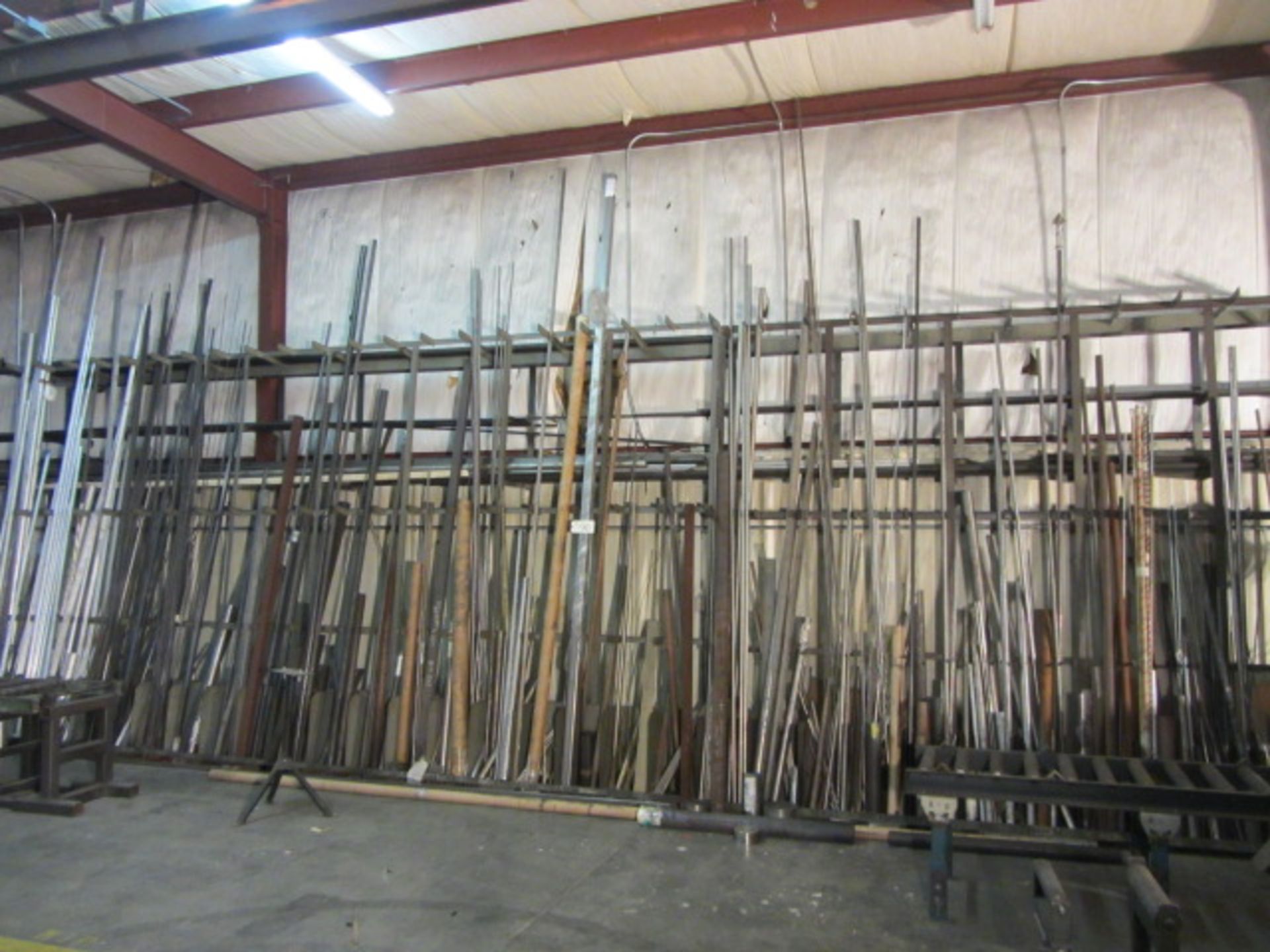 Large Assortment of Useable Steel & Aluminum & Rack