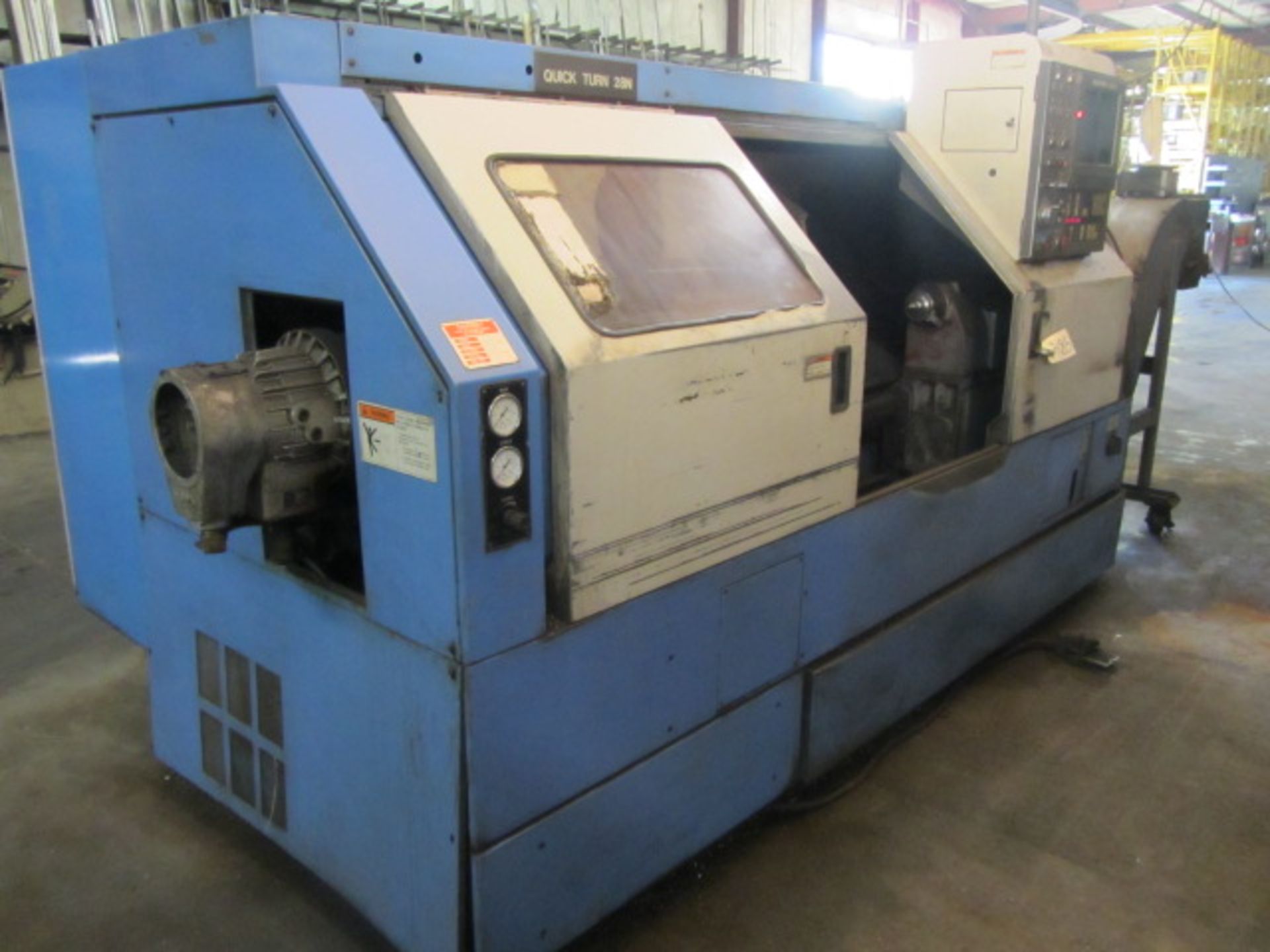 Mazak QT28N CNC Turning Center with 12'' 3-Jaw Chuck, Approx 42'' Max Distance to Tailstock, Tool - Image 5 of 8