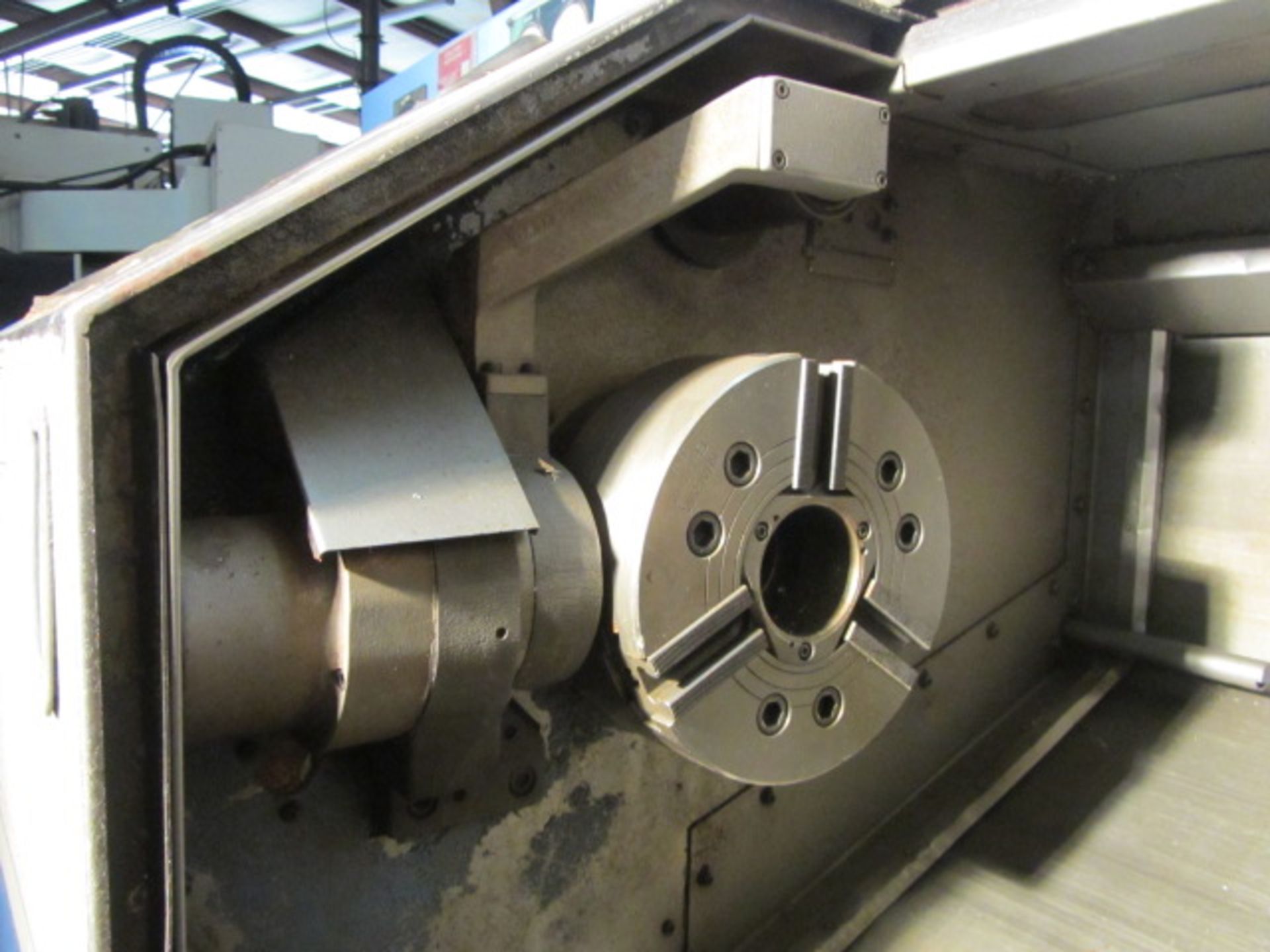 Mazak QT15N CNC Turning Center with 10'' 3-Jaw Chuck, Approx 30'' Max Distance to Tailstock, Tool - Image 5 of 8