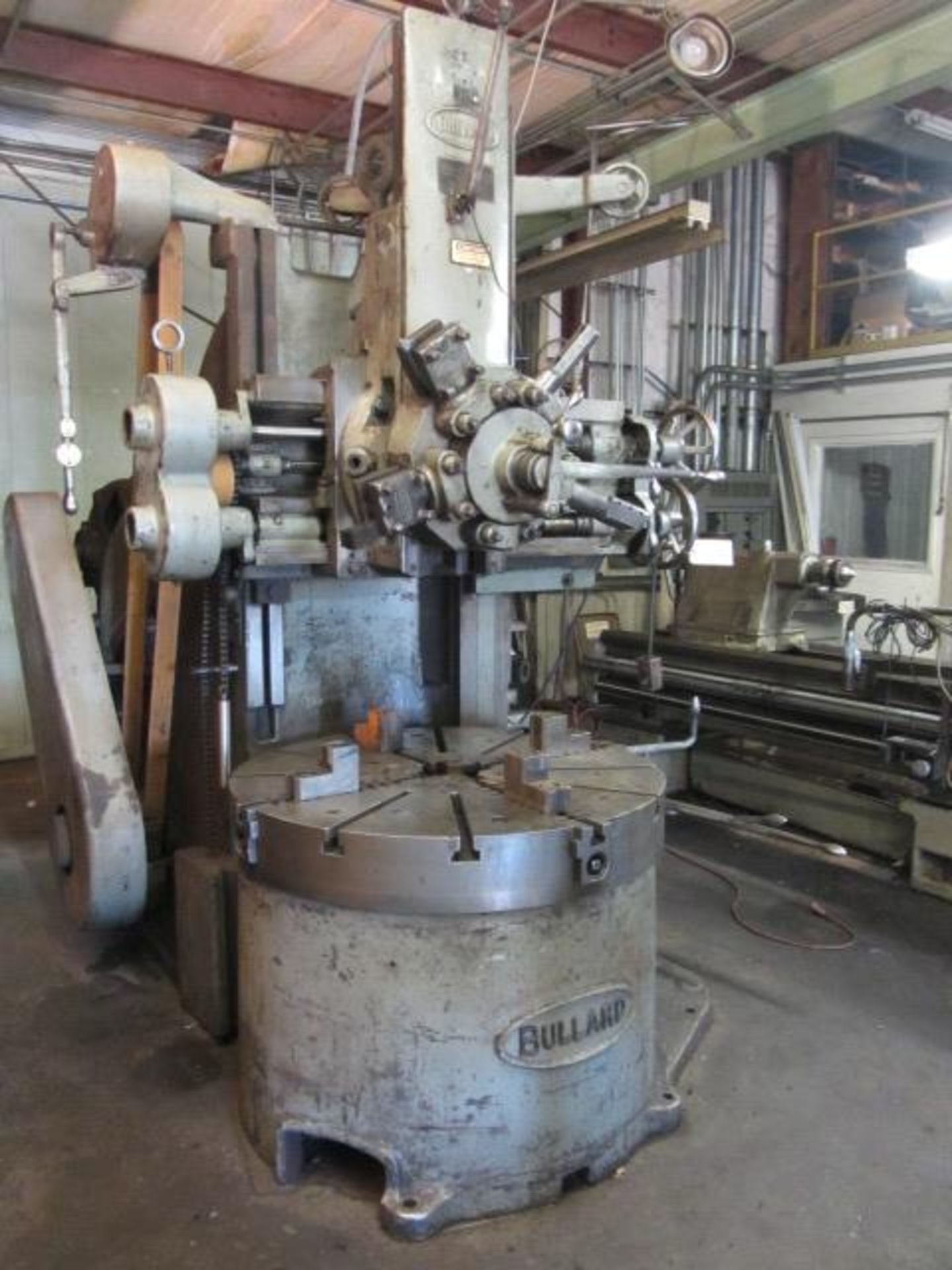 Bullard 42'' Vertical Turret Lathe with 5 Position Turret, Approx 27'' Max Distance Under Rail, 42'' - Image 2 of 6