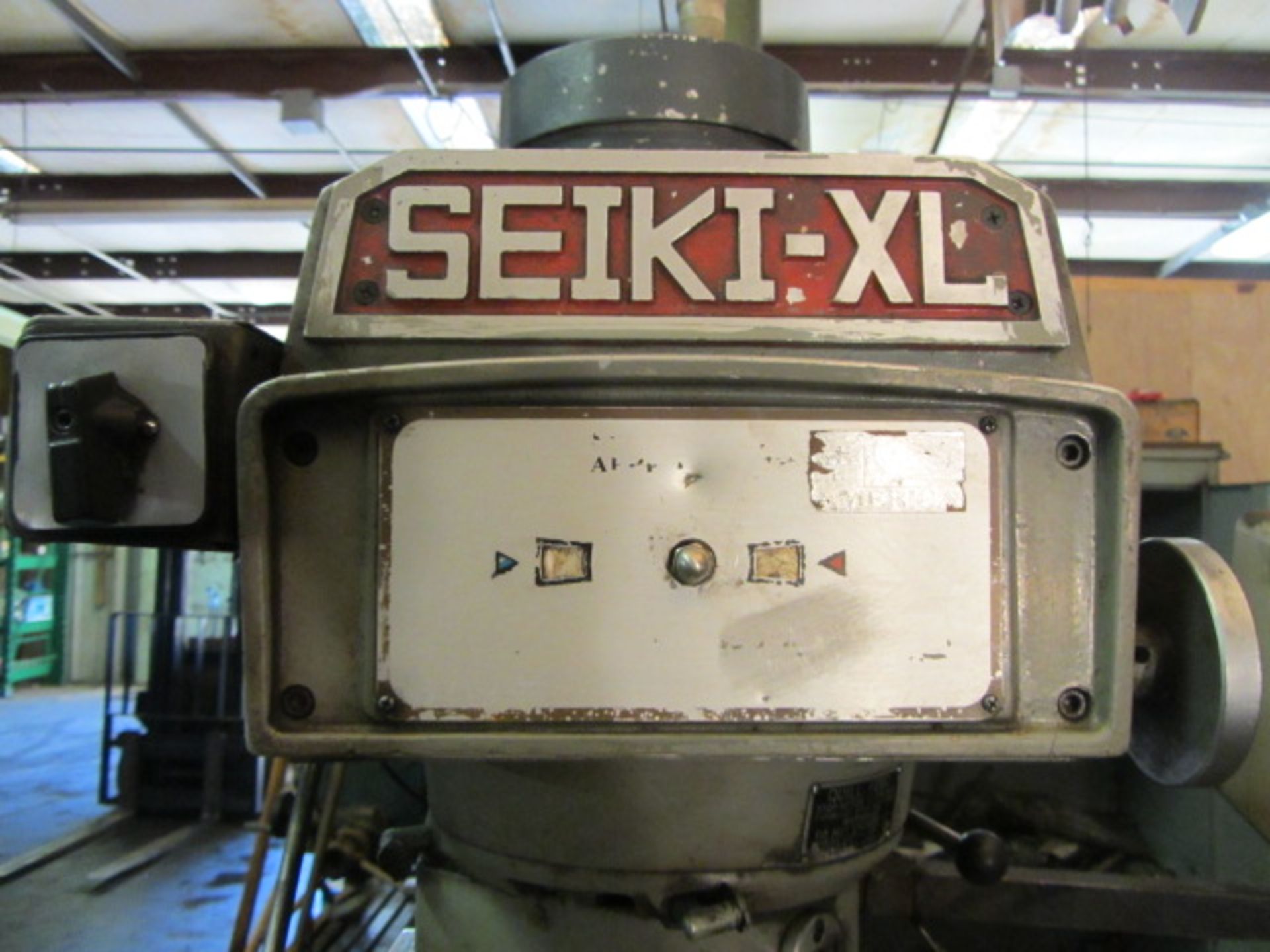Seiki-XL Model 2VH Variable Speed Vertical Milling Machine with 10'' x 50'' Table, R-8 Variable - Image 4 of 6