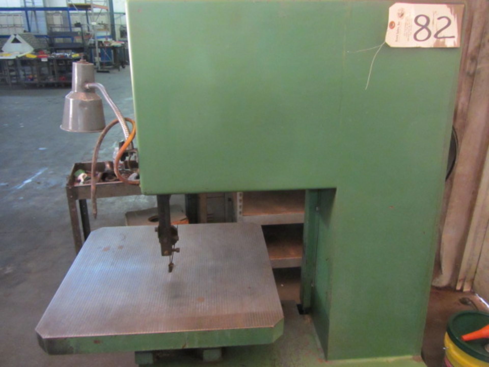 Enco Model 135-1545 13'' (26'') Vertical Bandsaw with 19'' x 21'' Table, sn:73-101 - Image 2 of 6