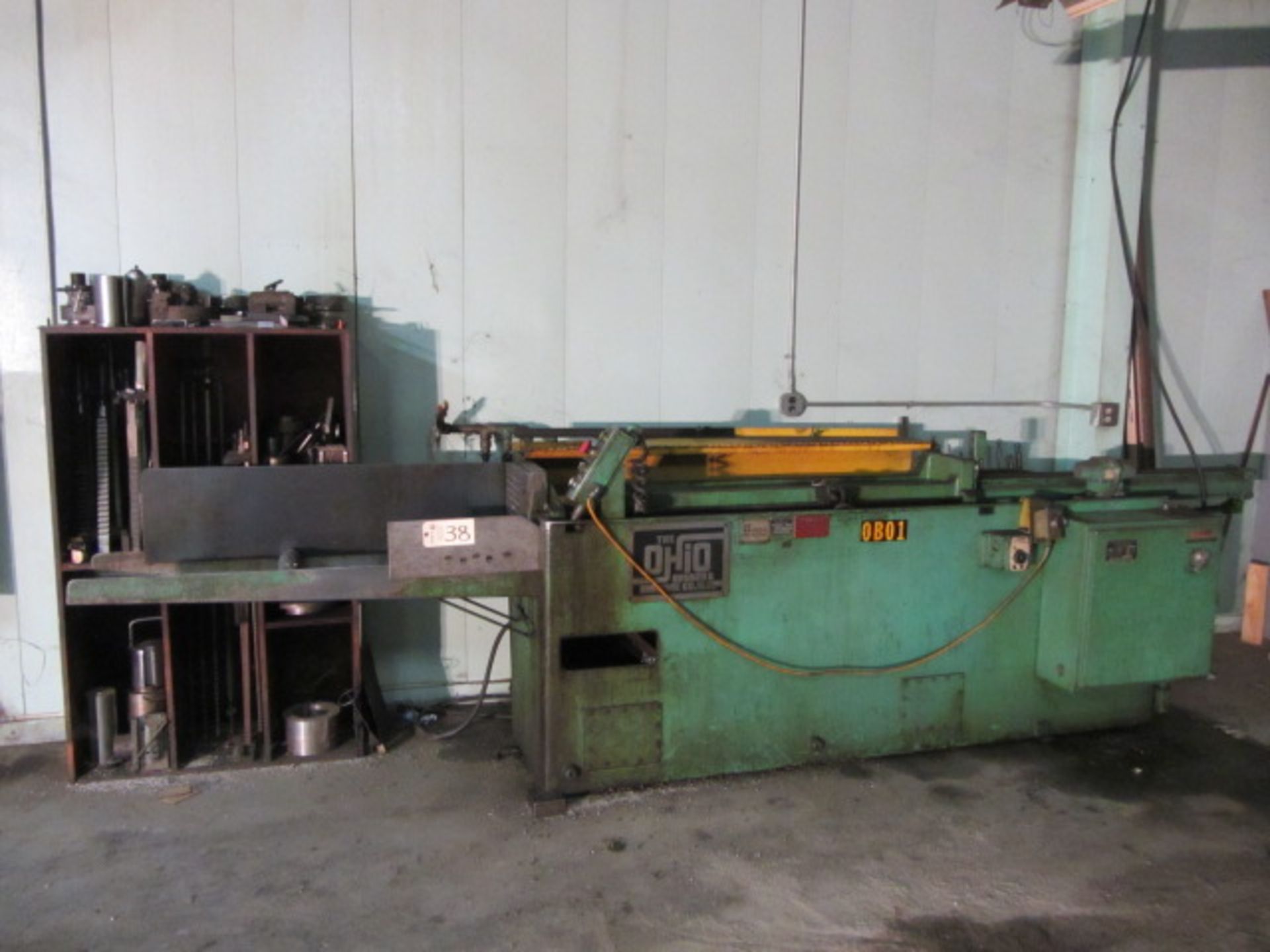 Ohio Model H548ERR 5 Ton Horizontal Broach with 20'' Stroke, sn:MG-79332