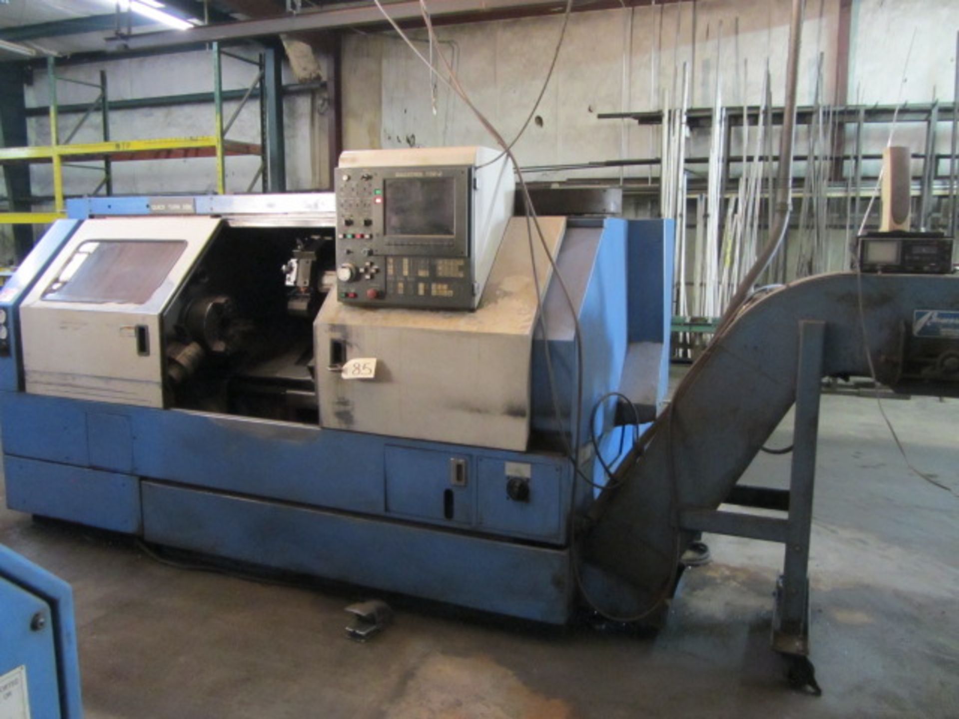 Mazak QT28N CNC Turning Center with 12'' 3-Jaw Chuck, Approx 42'' Max Distance to Tailstock, Tool - Image 3 of 8
