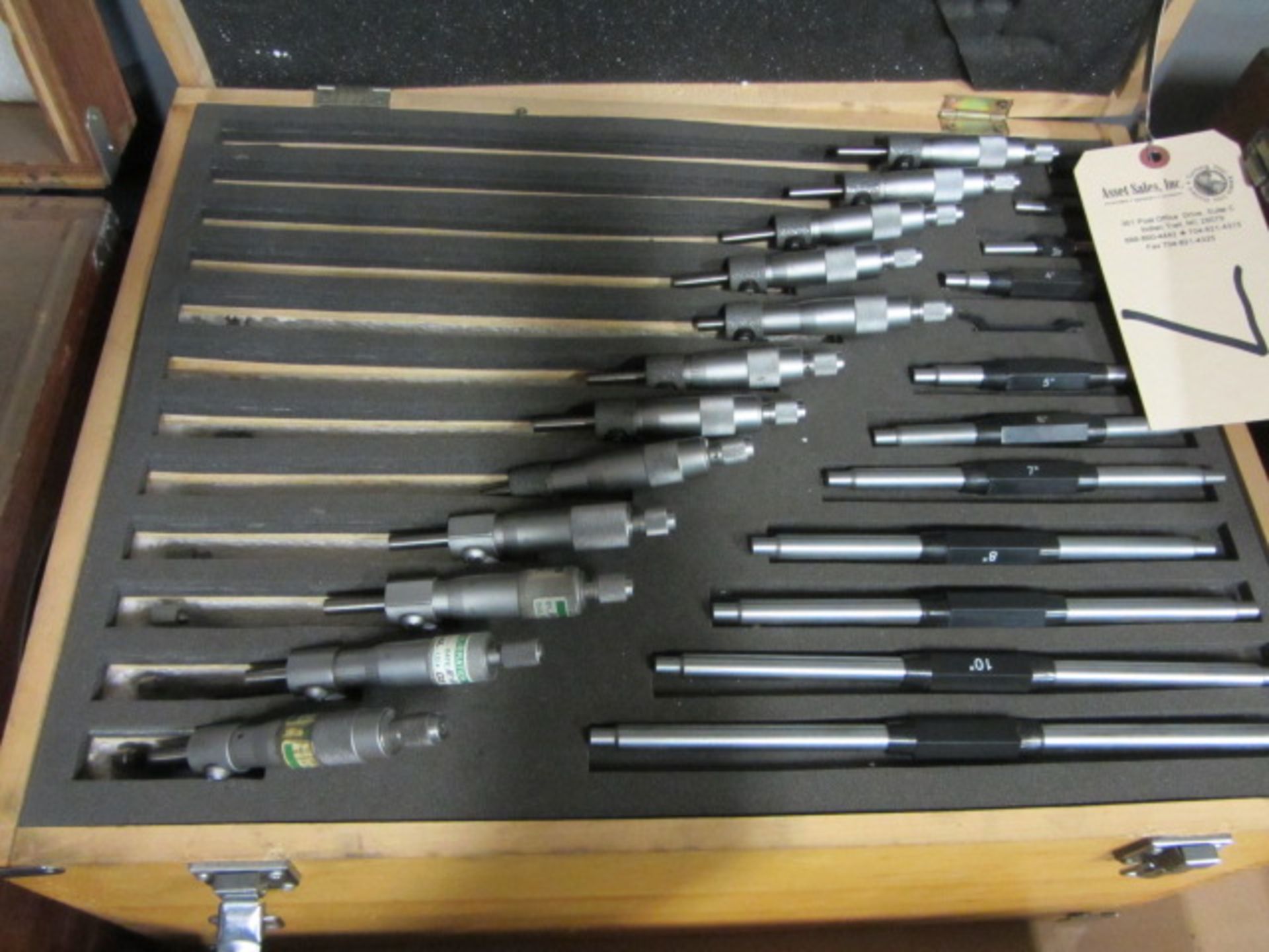 0''-12'' Micrometer Set