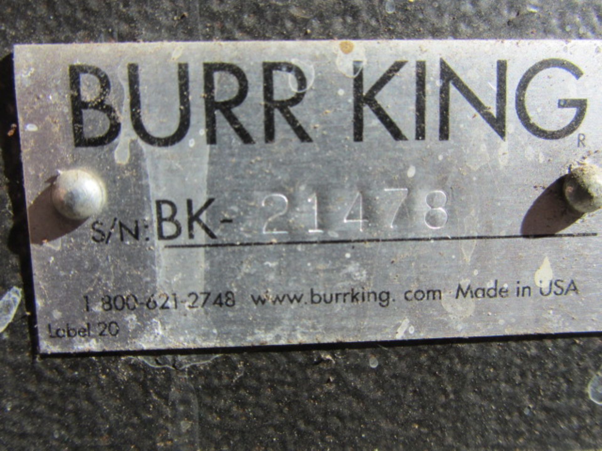 Burr King Vibra King 25 Vibratory Finisher - Image 3 of 3