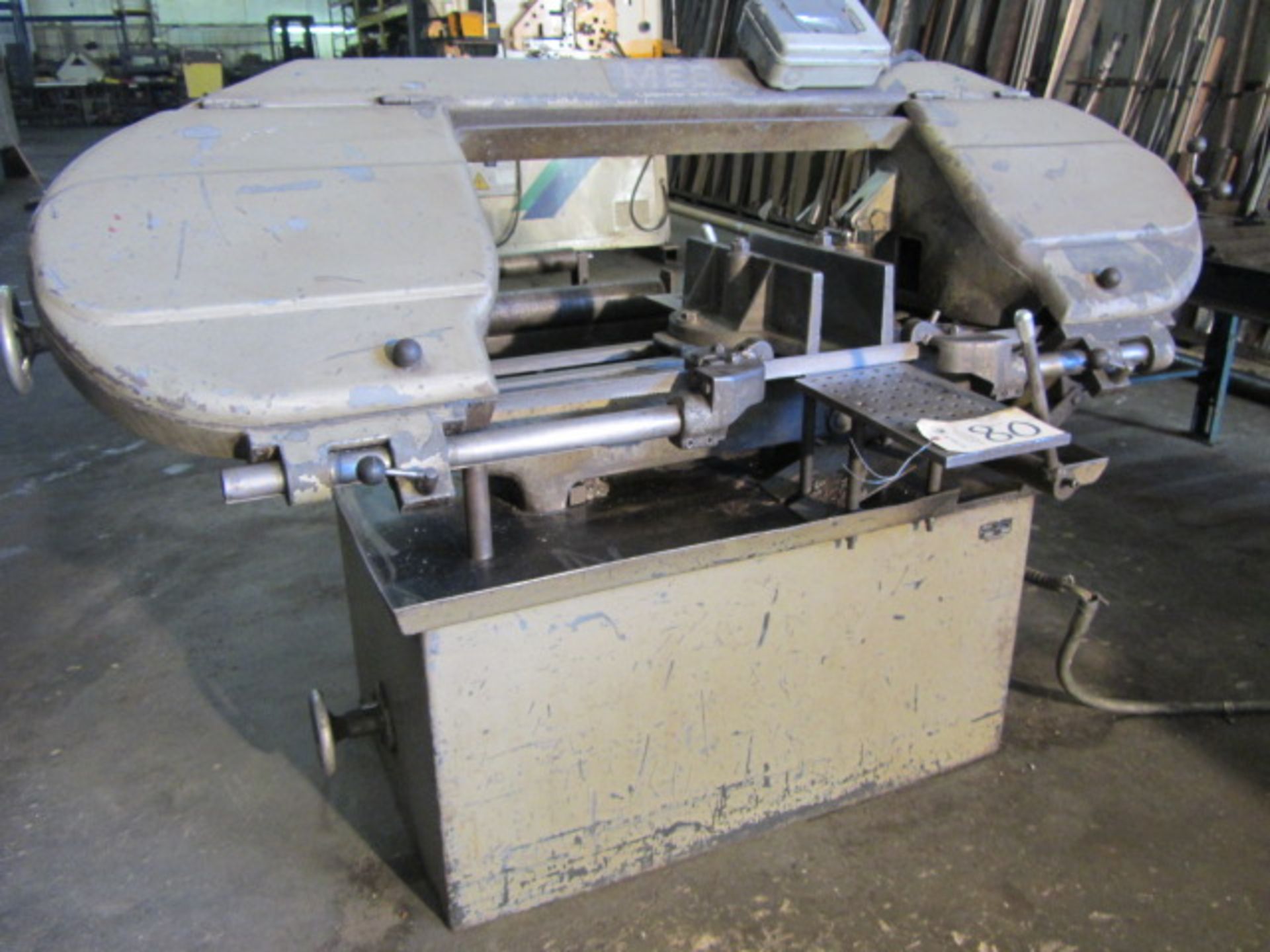 Meba Model 250 Horizontal Bandsaw, sn:6439 - Bild 3 aus 5