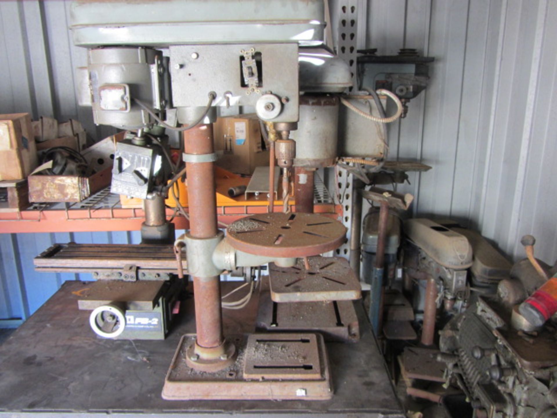 (8) Drill Presses  (in shed)