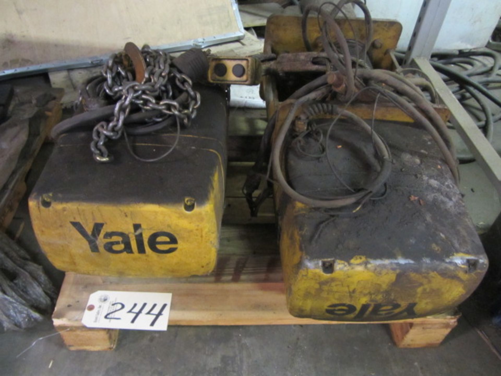 (2) Yale Hoists