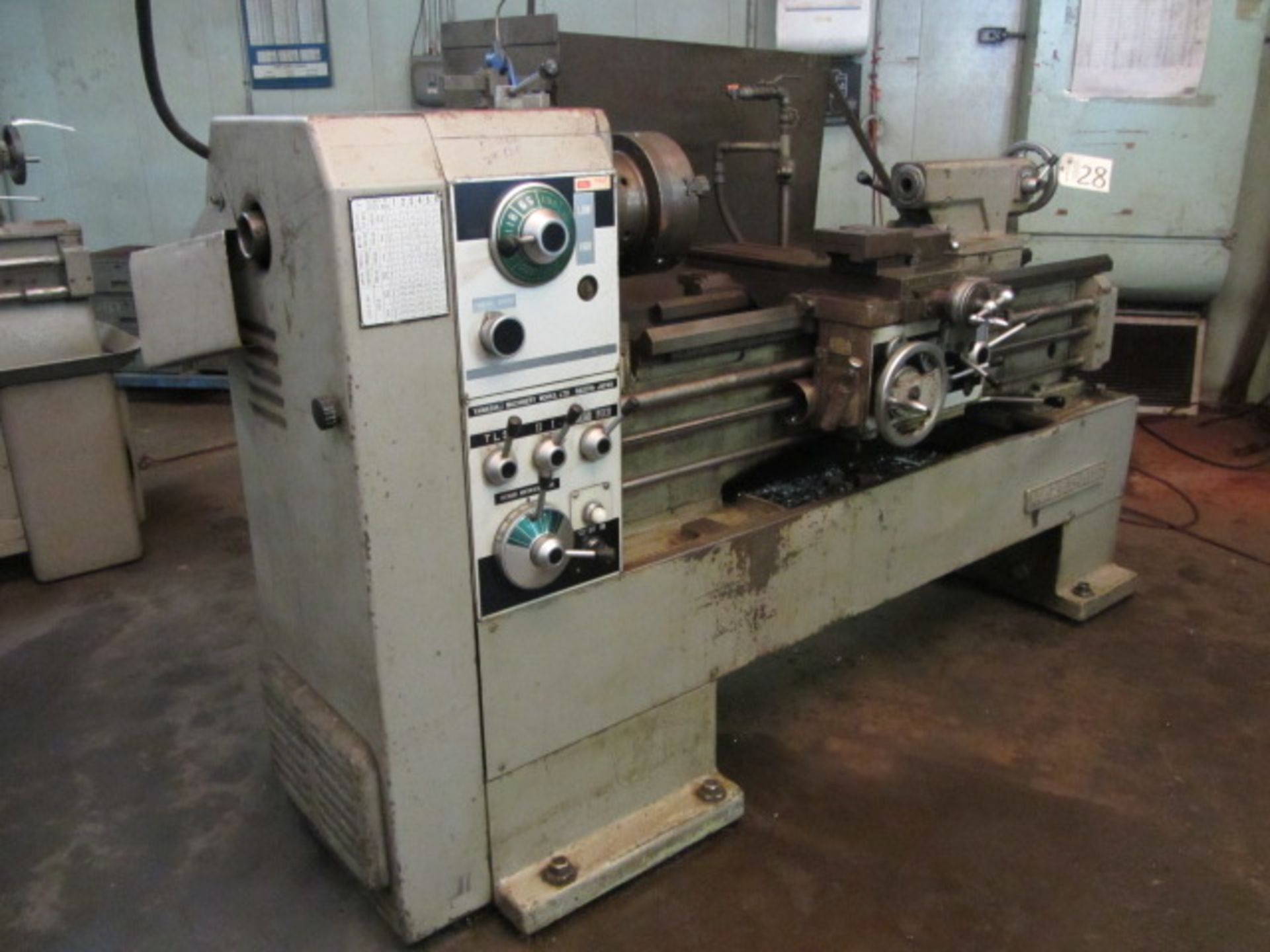 Mazak 18'' x 44'' CC Engine Lathe with 2'' Bore, 10'' Diameter 3-Jaw Chuck, Spindle Speeds to 1500 - Image 5 of 5