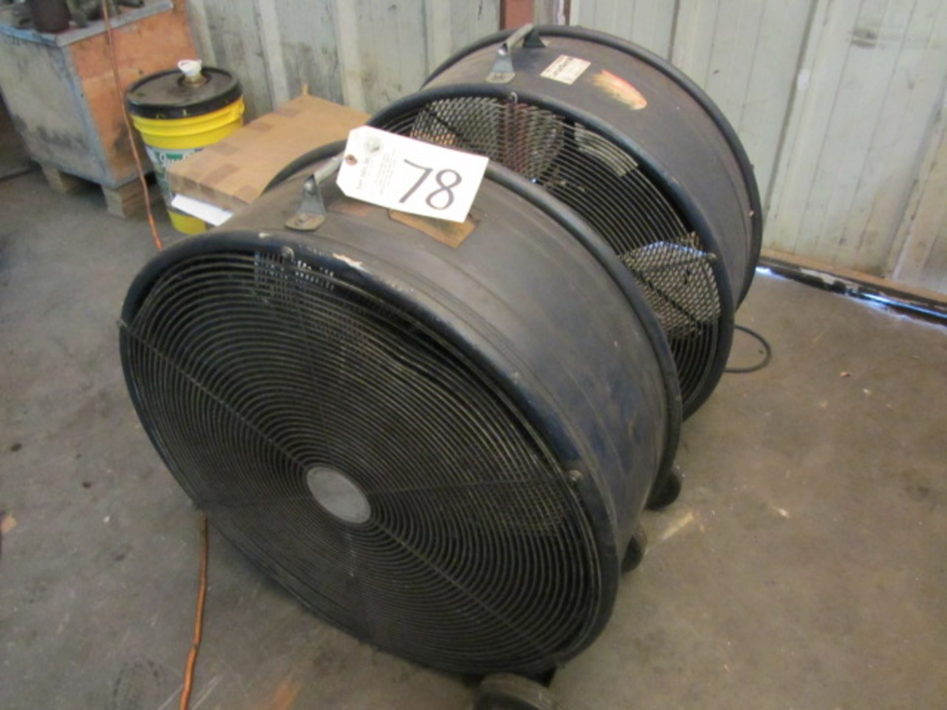 (2) Portable Fans