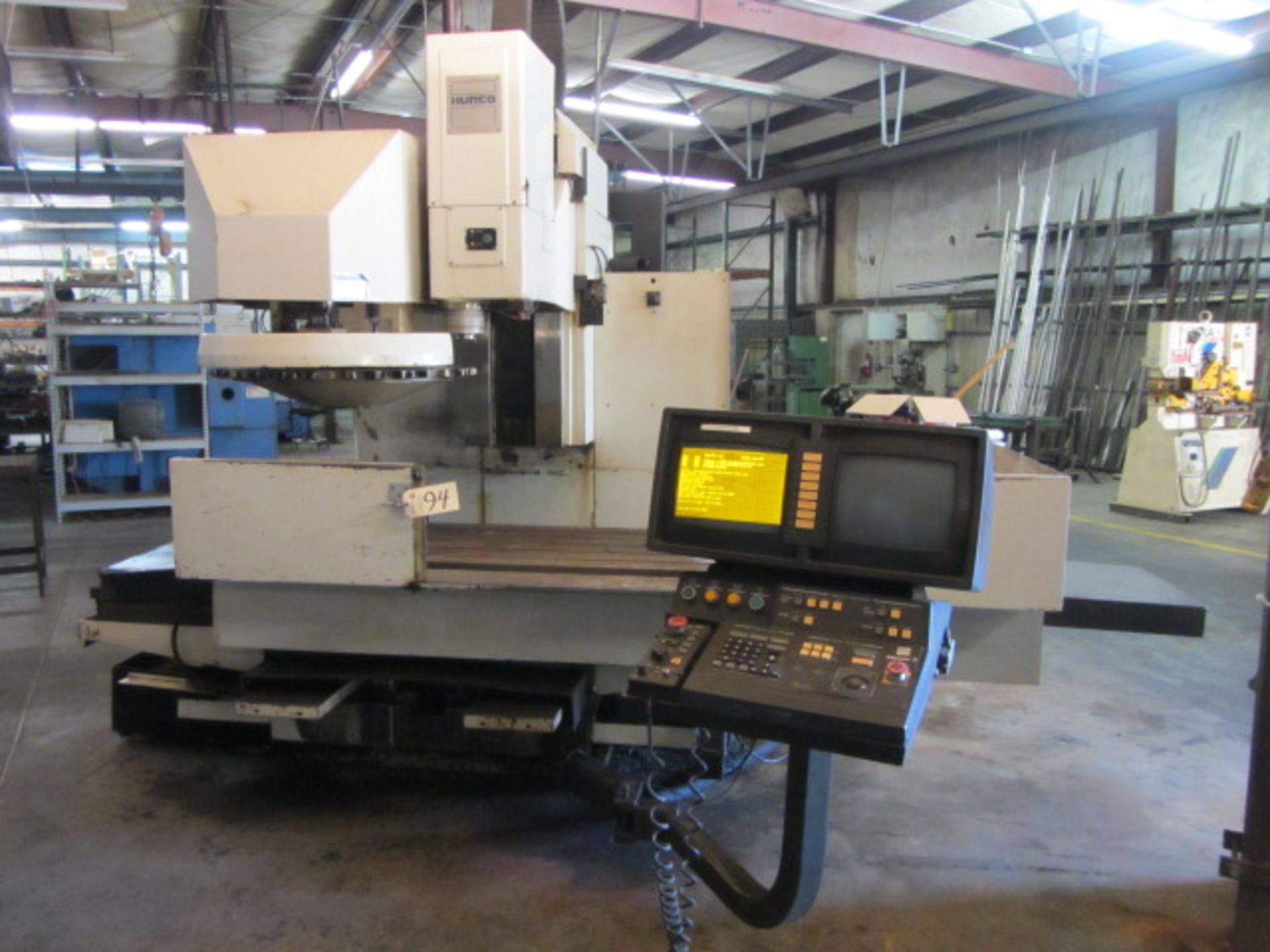 Hurco Model 40/50 CNC Vertical Machining Center with 67'' x 27'' Table, #40 Taper Spindle, 30 - Image 3 of 9