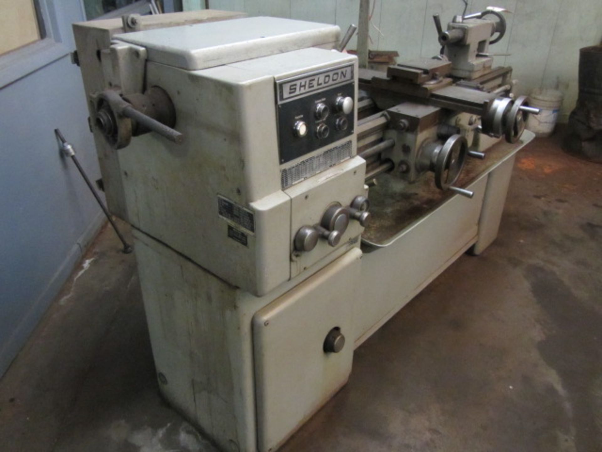 Sheldon Model 15 16'' x 46'' CC Engine Lathe with Spindle Speeds to 1250 RPM, Chip Pan, 5C Collet - Image 6 of 6