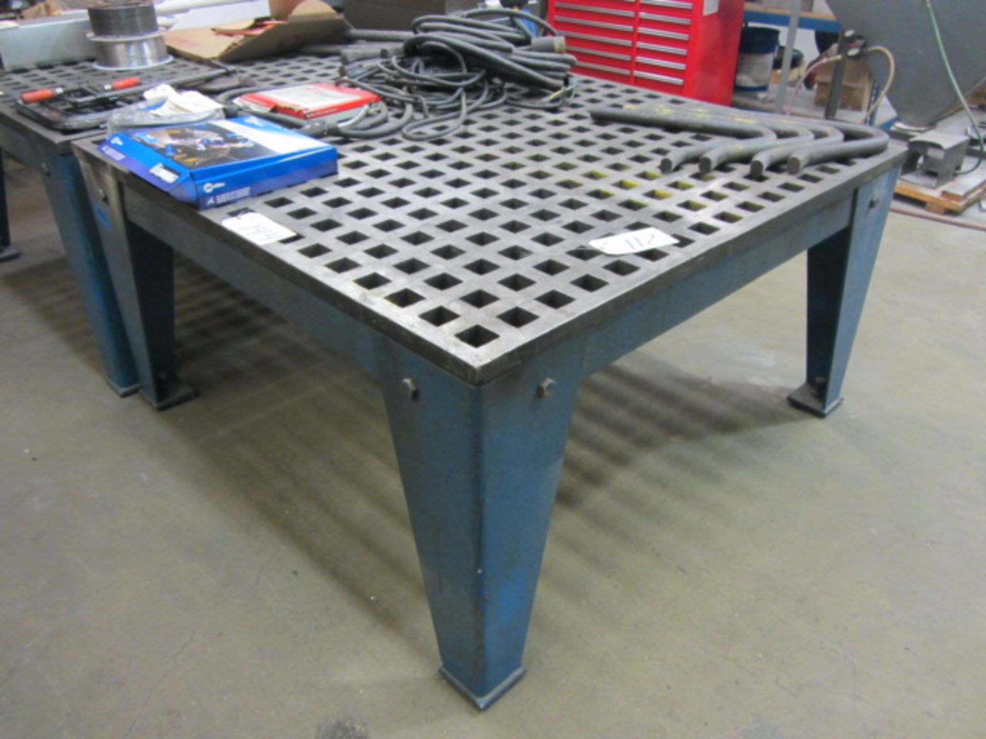 5' x 5' Acorn Style Welding Table