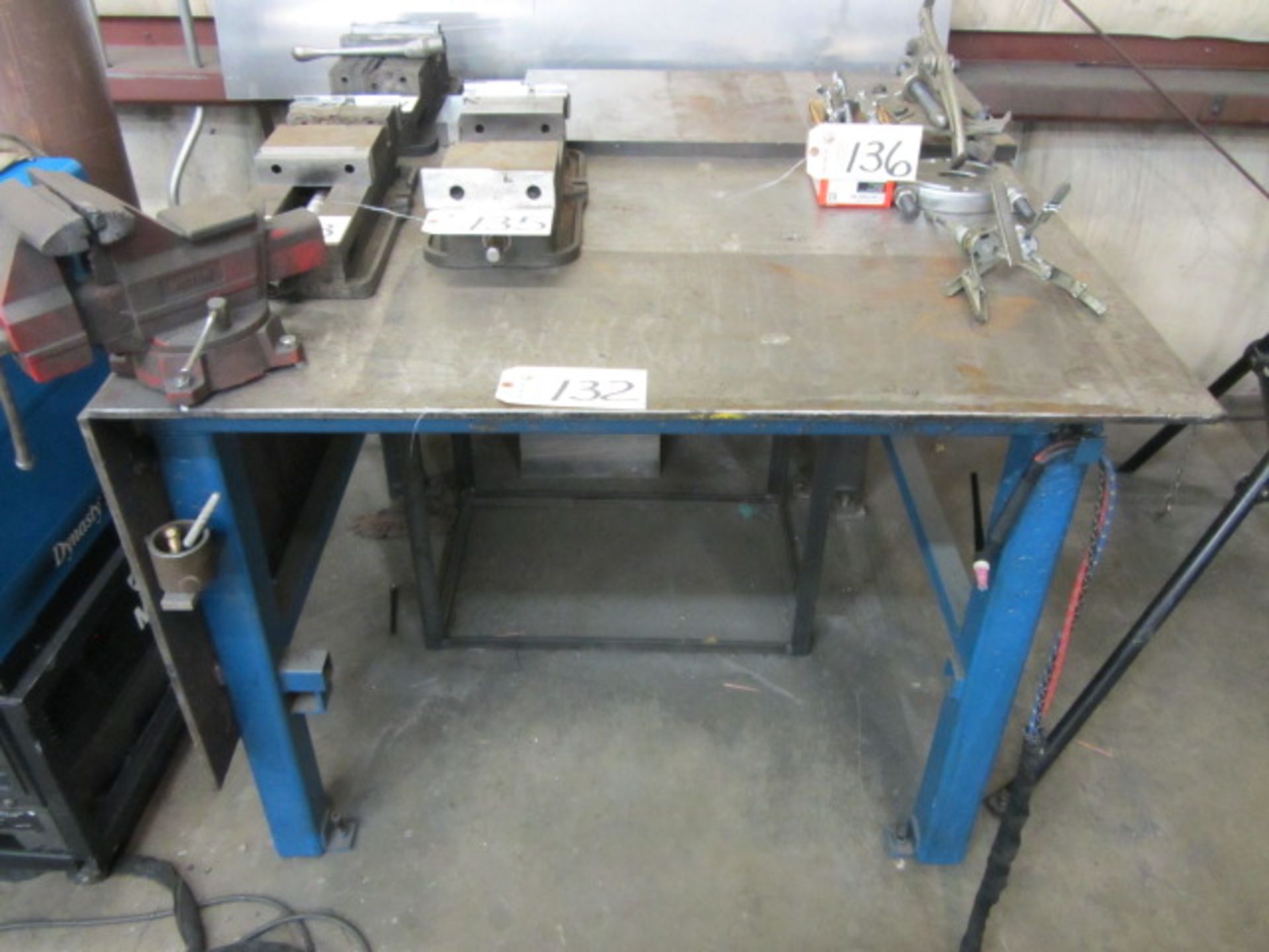 Welding Table with Vise