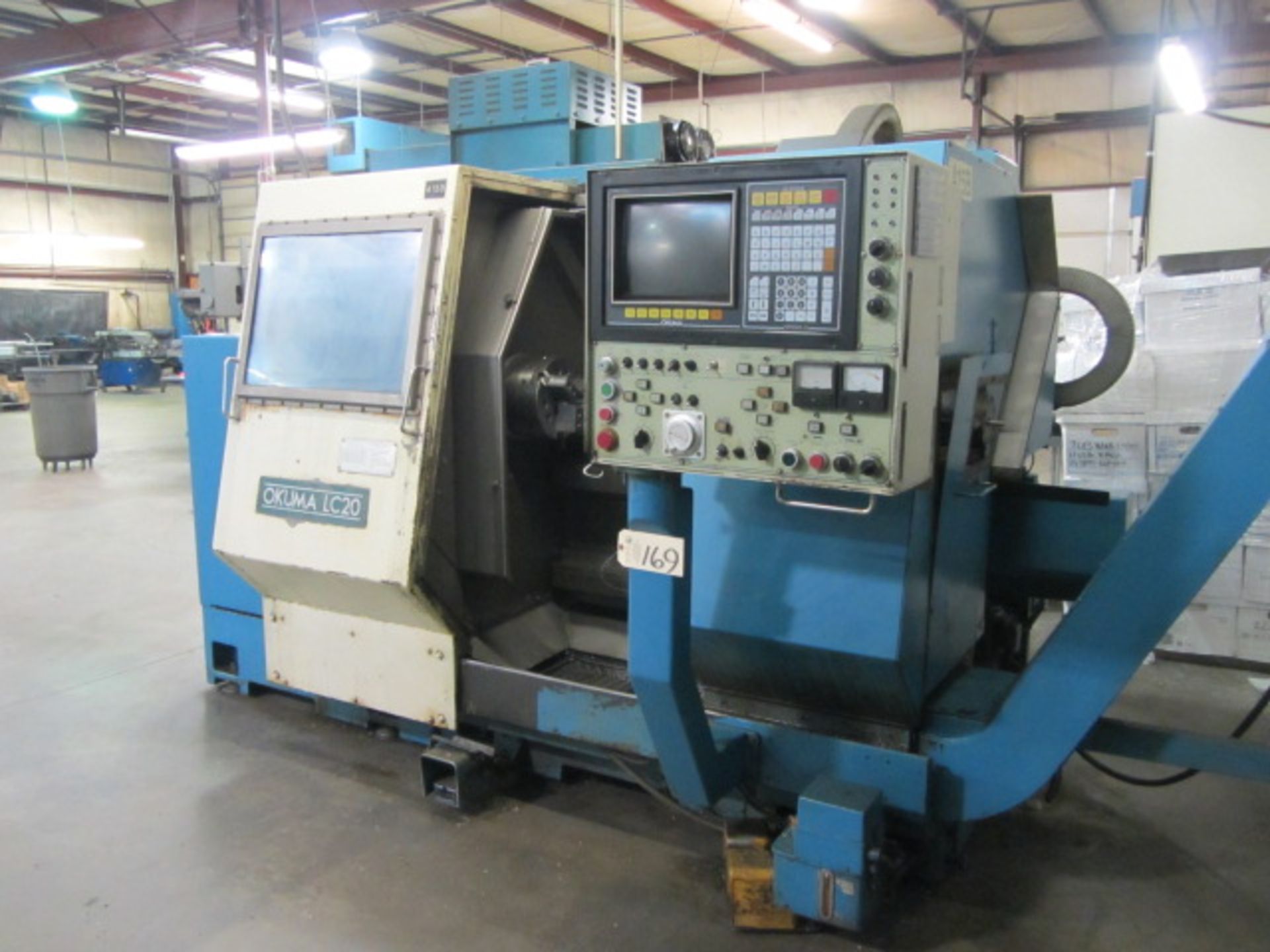 Okuma LC20 CNC Turning Center with 10'' 3-Jaw Power Chuck, 24'' Max Distance to Tailstock, Spindle - Bild 4 aus 8