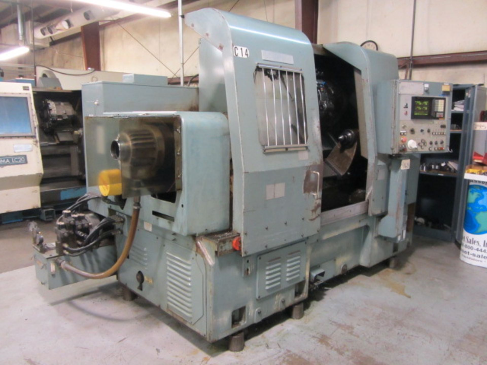 Mori Seiki SL-4 CNC Turning Center with 12'' 3-Jaw Power Chuck, 30'' Max Distance to Tailstock, - Image 8 of 10