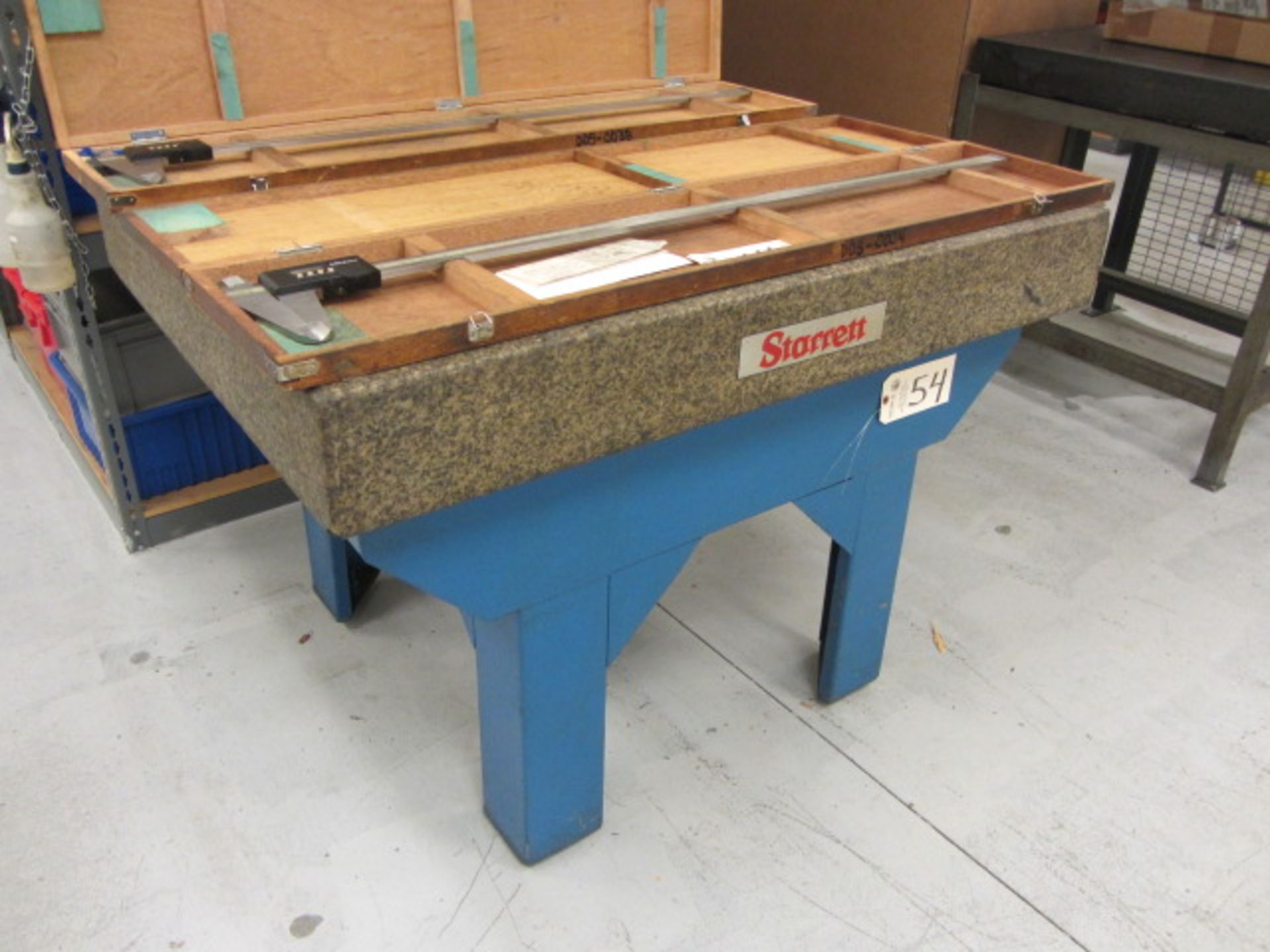Starrett 36'' x 48'' Surface Plate with Stand