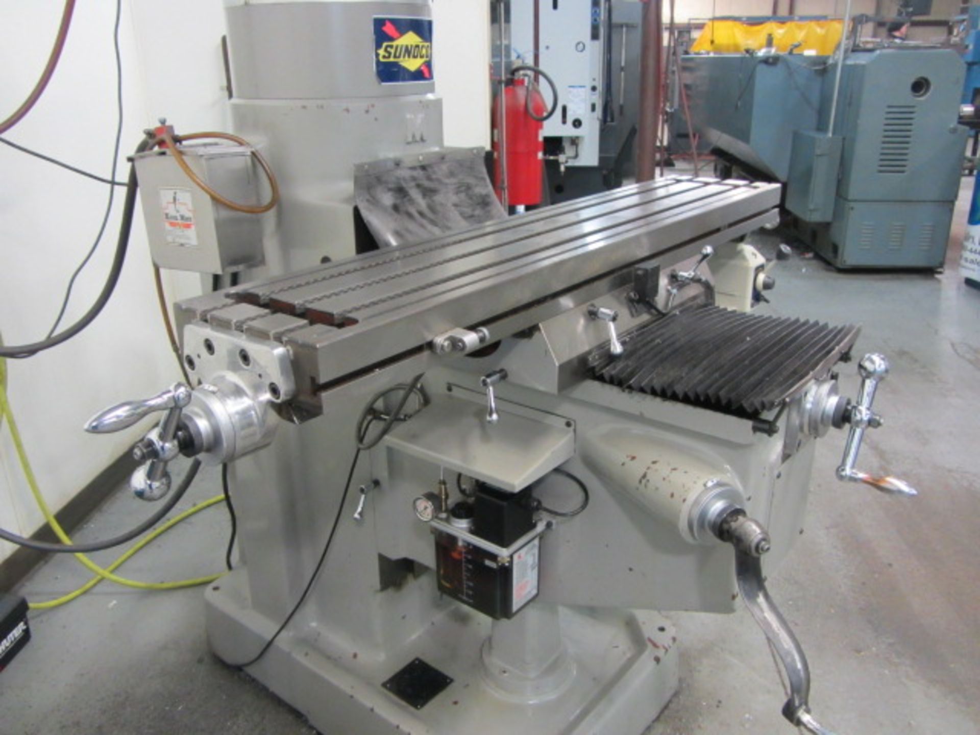 Kent USA Model KTM-3VKF Variable Speed Vertical Milling Machine with 10'' x 50'' Power Feed Table, - Image 9 of 10